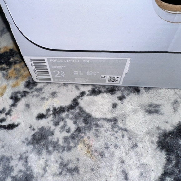 Air Force 1 Mid size 2.5 Youth - Picture 5 of 6